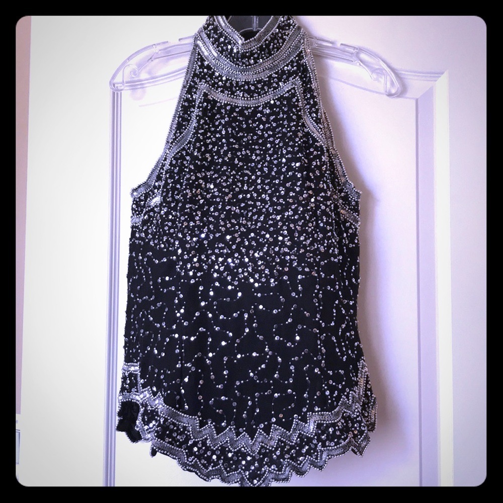 Laurence Kazan - Sequined Top